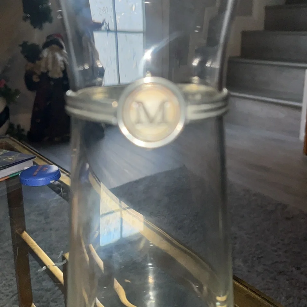 MEDICI IN VINO VERITAS WINE CARAFE - INDIVIDUAL, M INITIAL